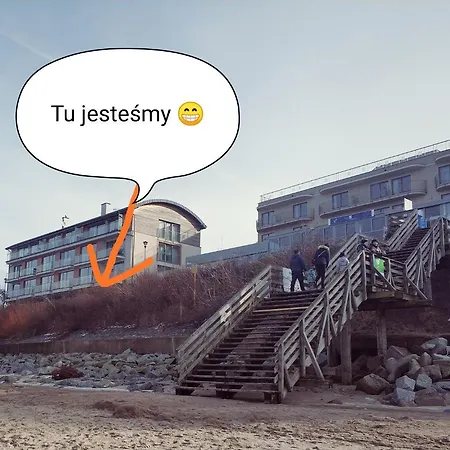 Na Klifie Cafe Apartmán Ustronie Morskie